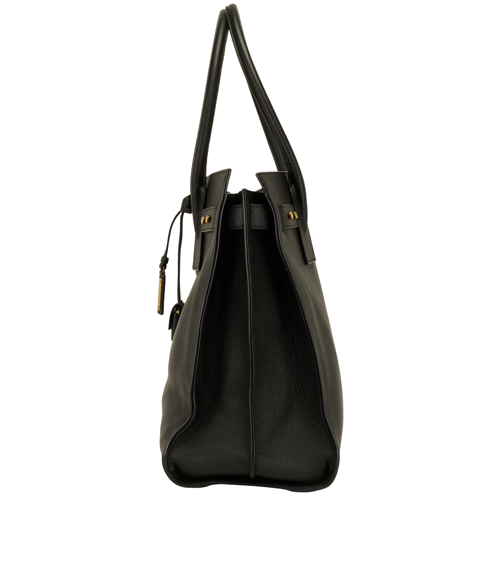 Large Sac De Jour, &pound;850, Handbags, Black, Leather, Bottom view